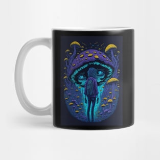 Techno Psy Shirt - Psychedelic Organism - Catsondrugs.com - #psychedelic #psychedelicart #trippy #psytrance #art #psy #trippyart #music #trance #rave #love #psychedelictrance #psyart #digitalart #psytranceworld #trancefamily Mug